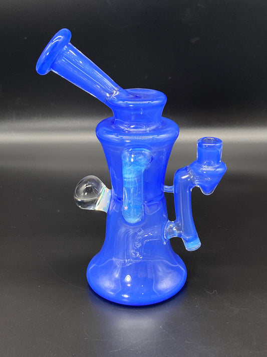 Djinn Glass Blue Satin and Global Gillcycler w/ Opal