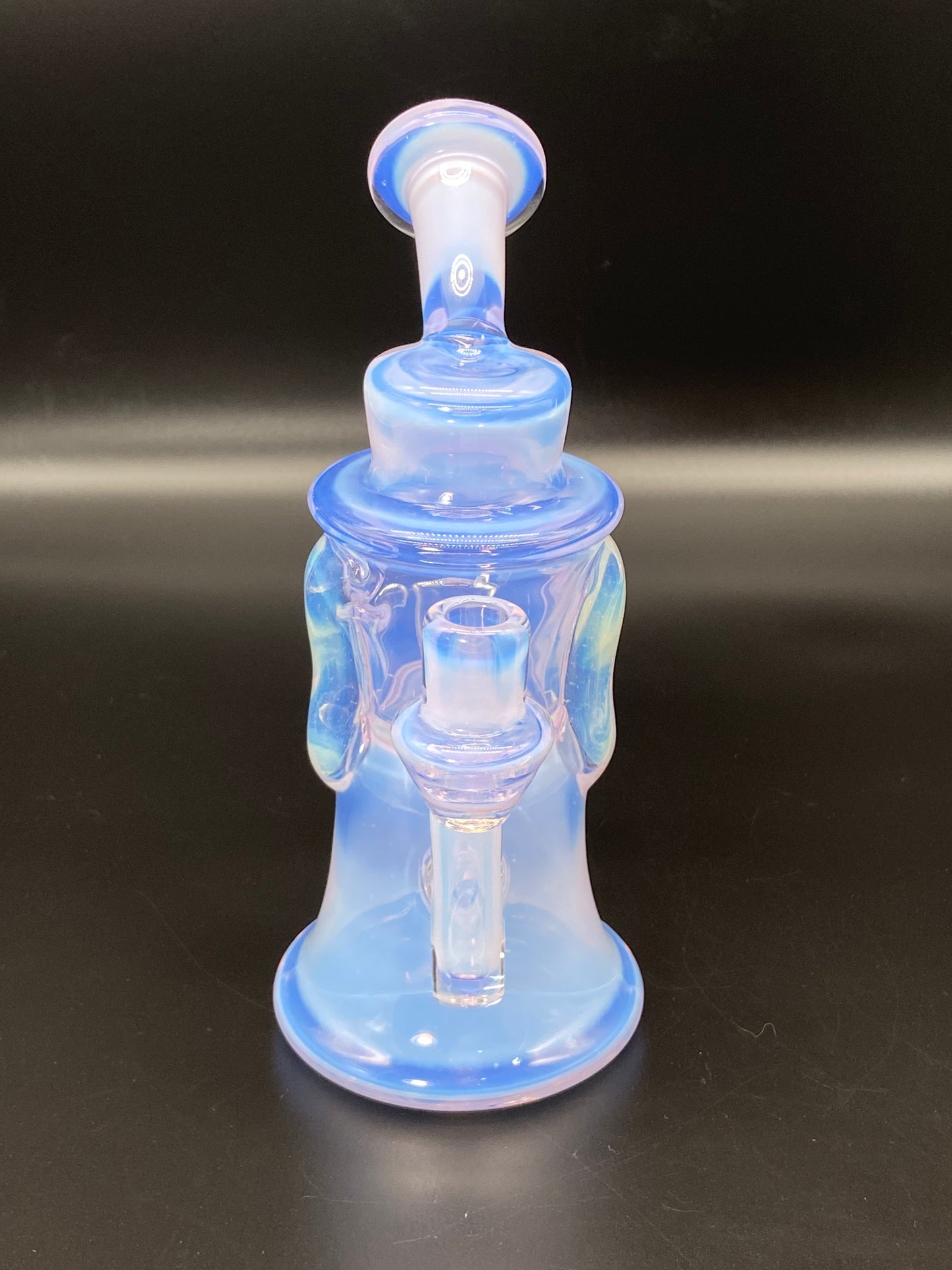 Djinn Glass Blue Satin over Global Gillcycler with Opal