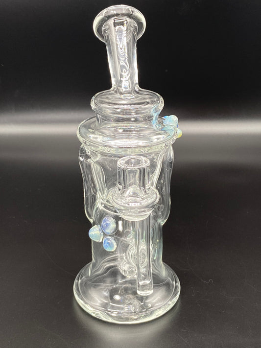 Djinn Glass Clear w/ Dot Accent Gillcycler