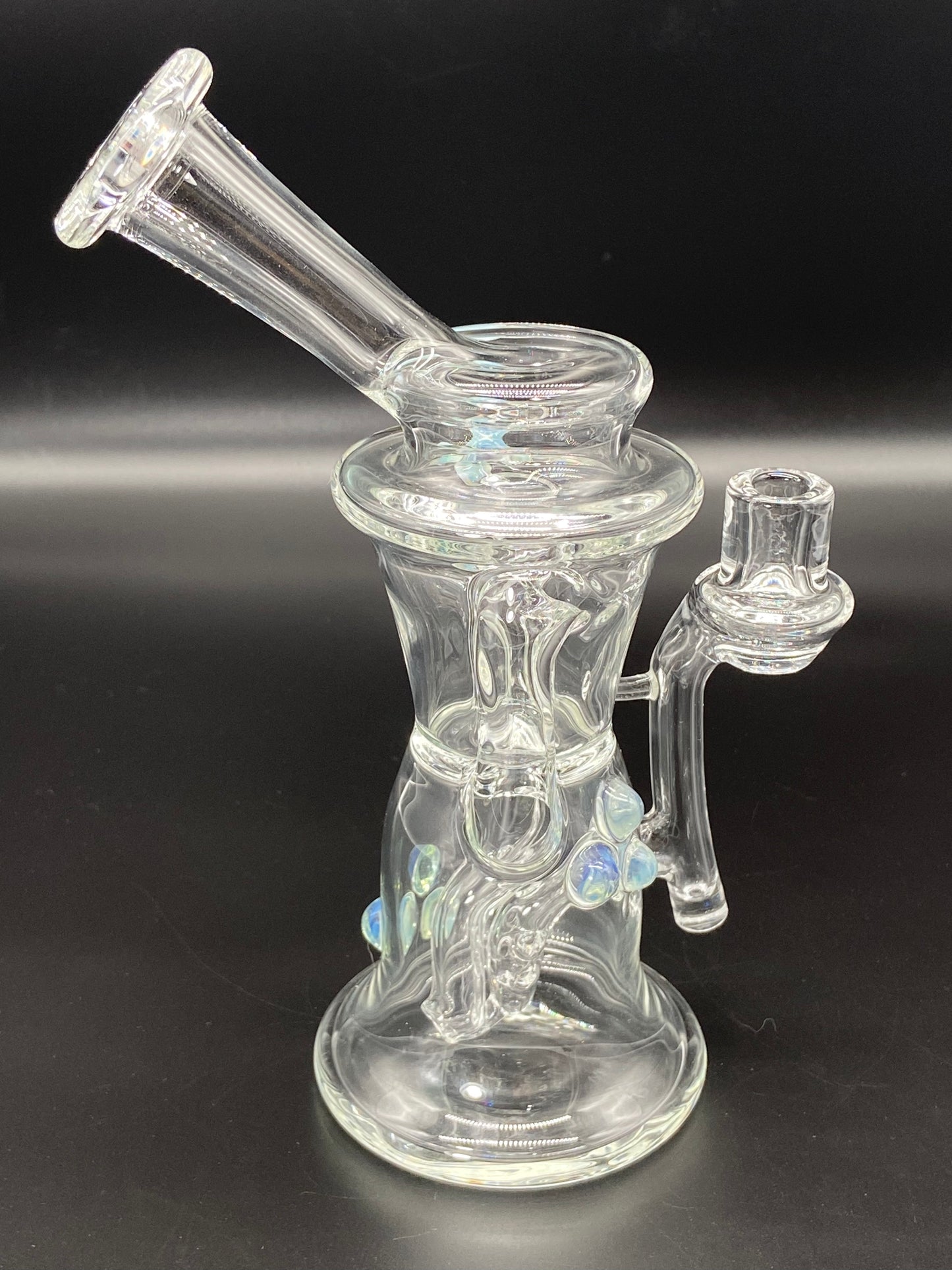 Djinn Glass Clear w/ Dot Accent Gillcycler