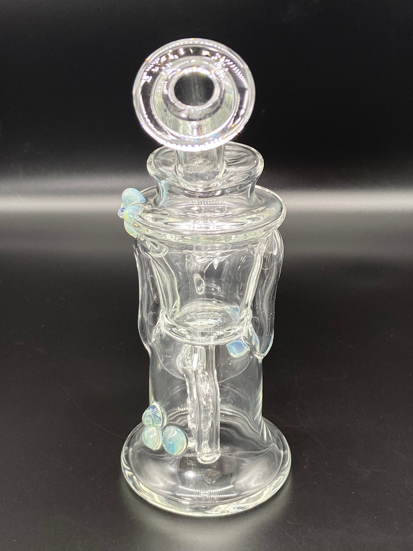 Djinn Glass Clear w/ Dot Accent Gillcycler