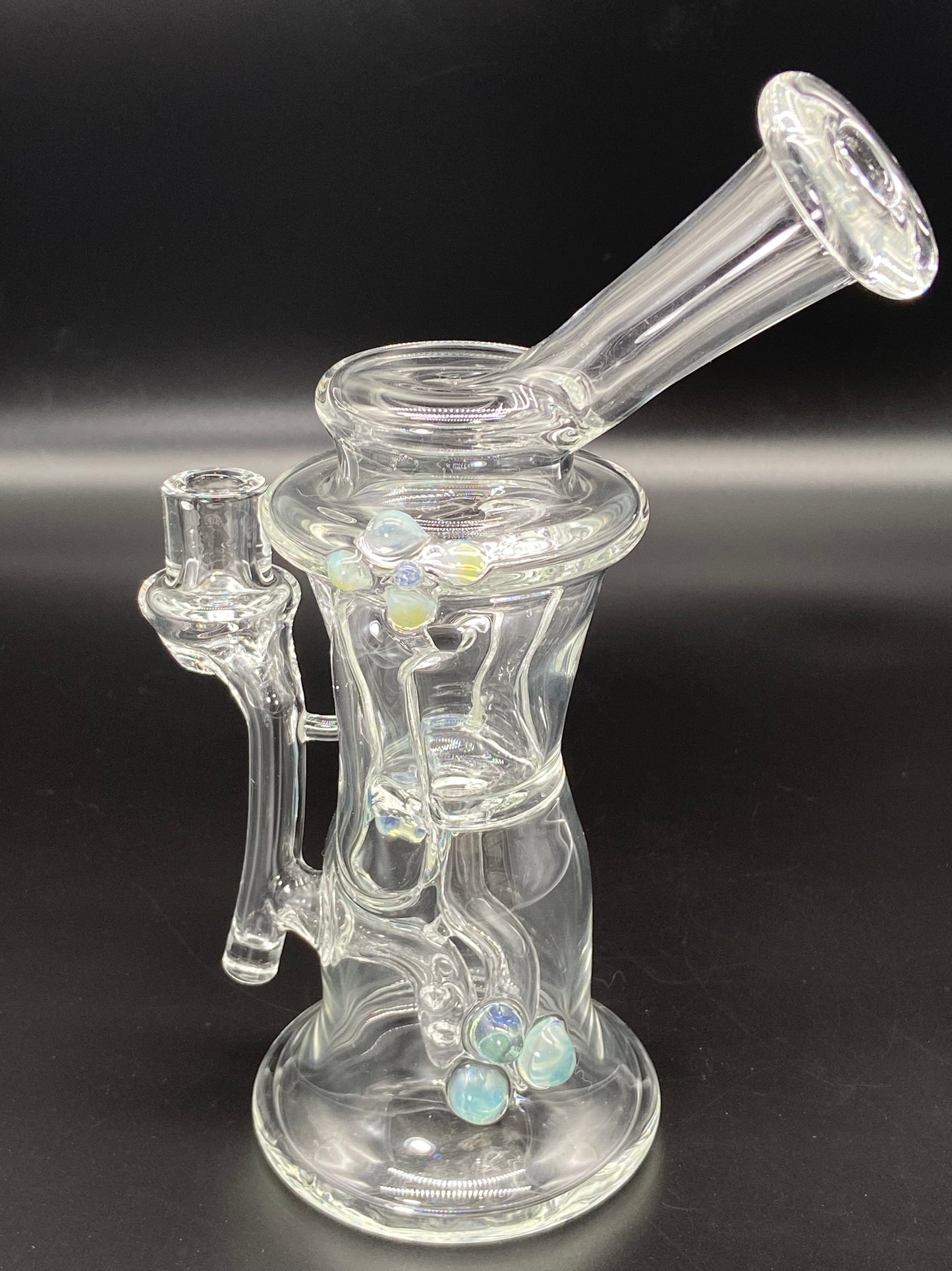 Djinn Glass Clear w/ Dot Accent Gillcycler