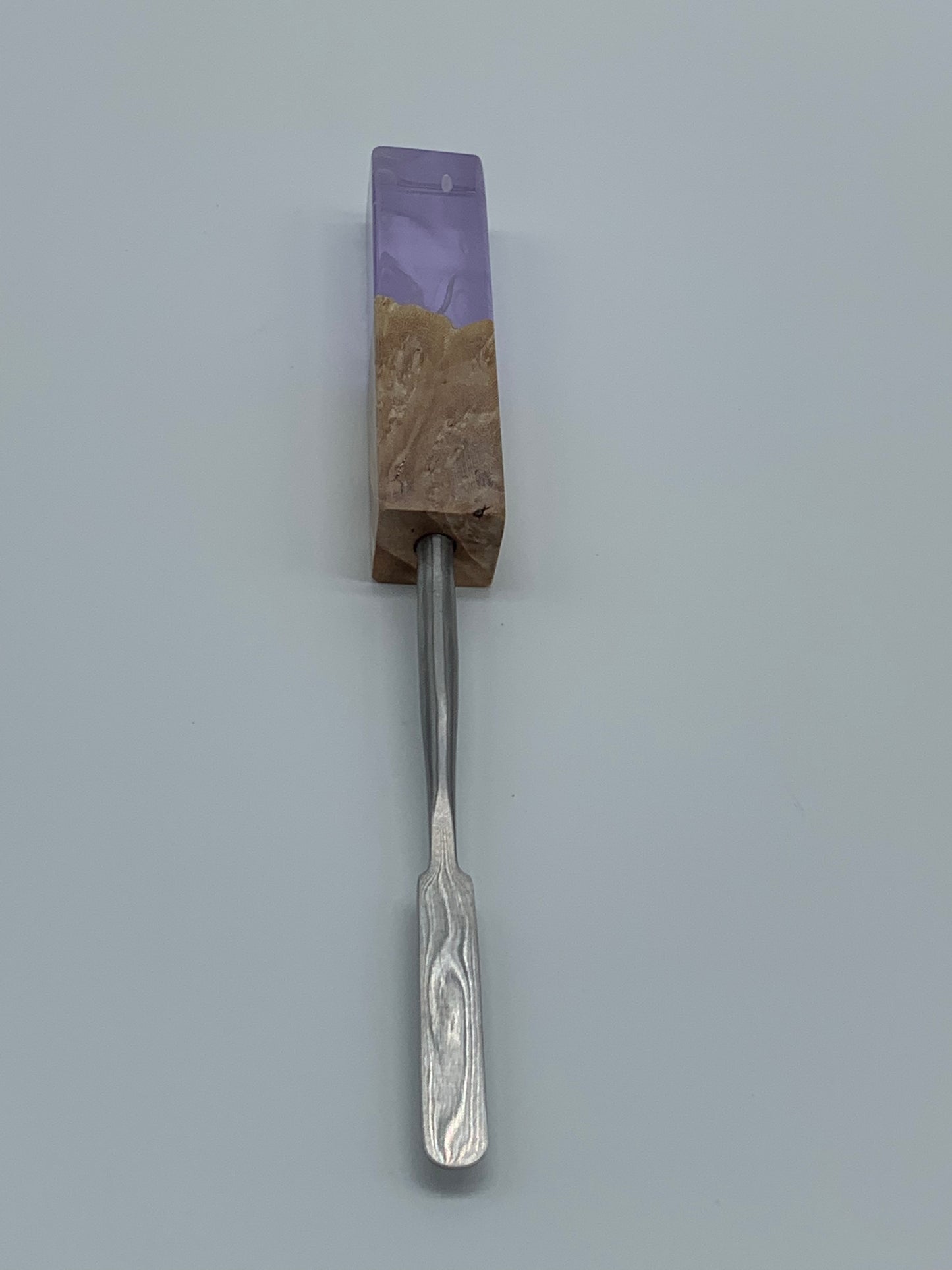 Kraken Dab Tools Titanium Tip w/ Wood and Purple Resin Handle
