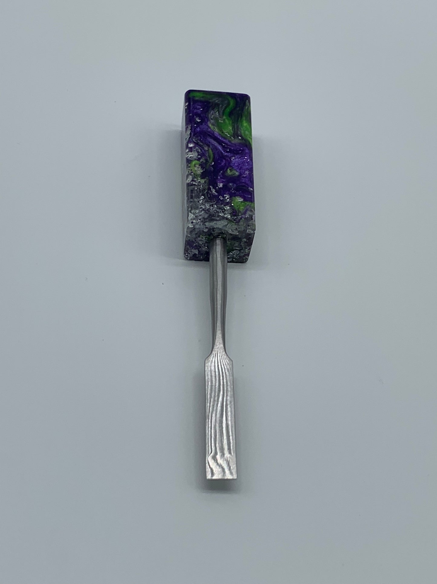 Kraken Dab Tools Titanium Tip w/ Purple Silver and Green Resin Handle