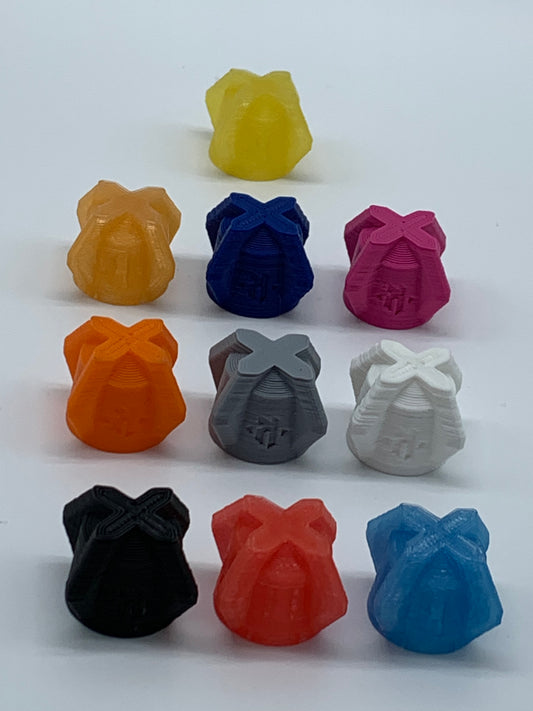 Kuhns Glass Blazer Knob