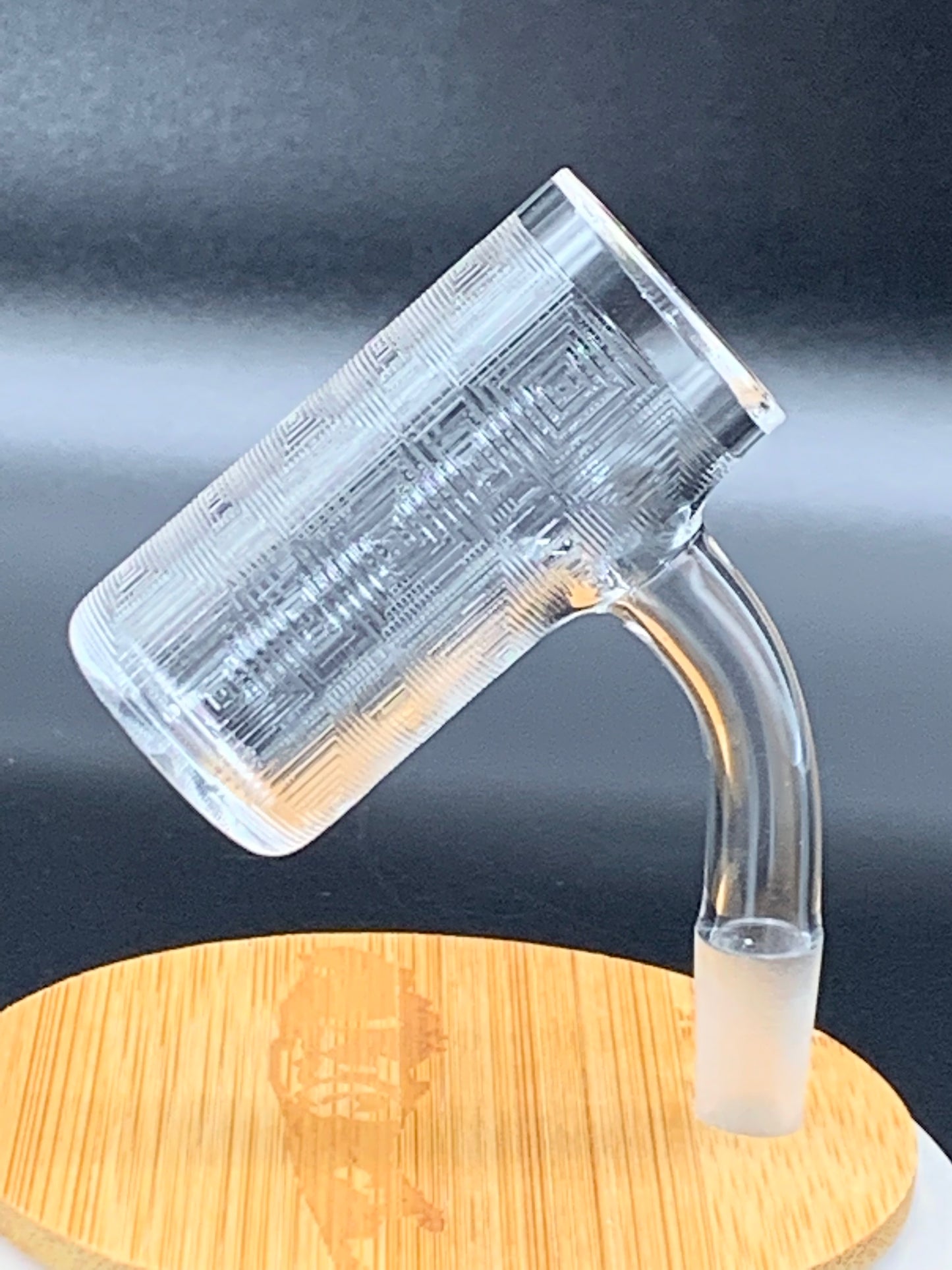 Long Island Quartz 25mm Cosmic Square Banger