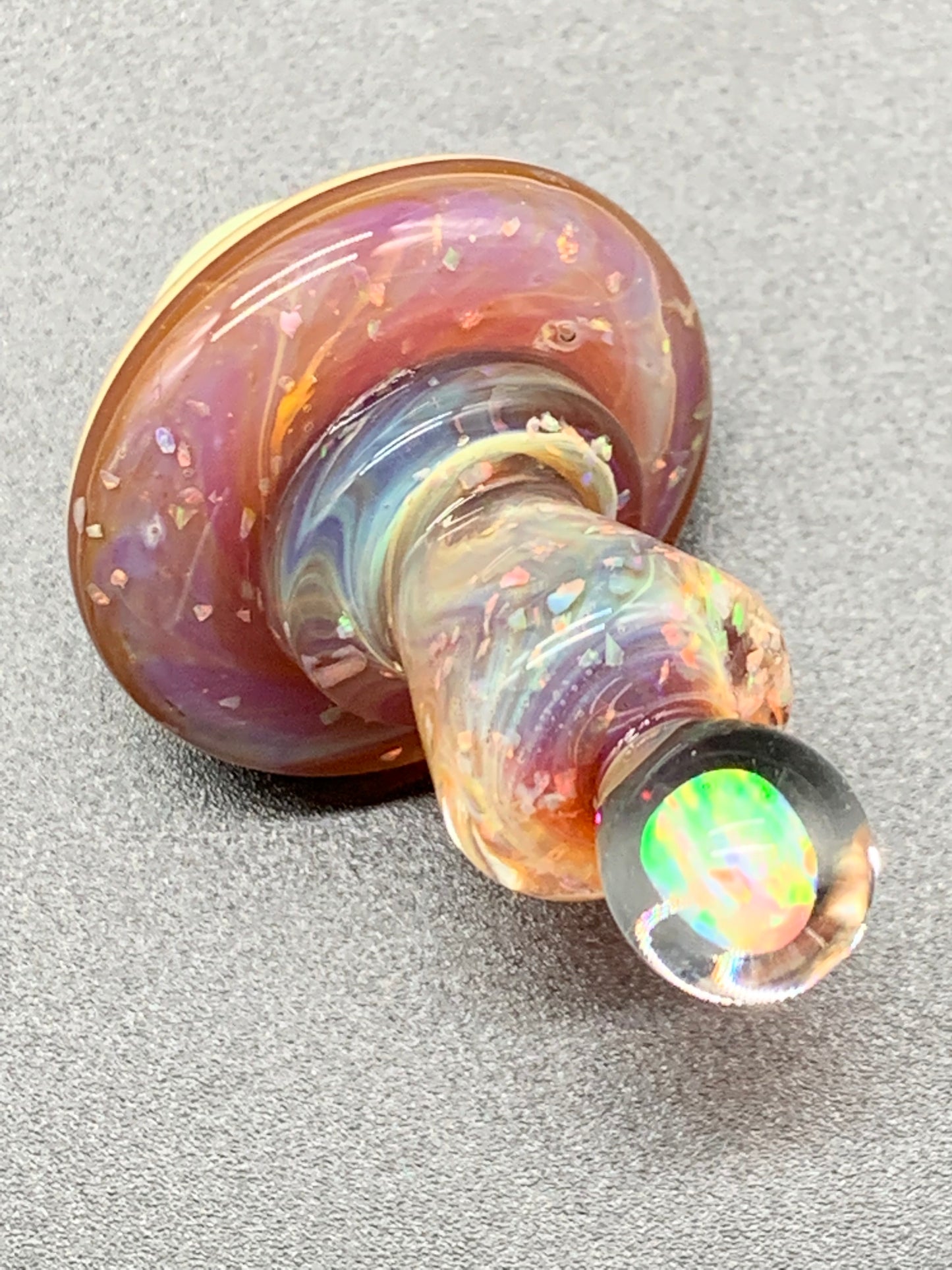 Mac Savage Cushed Opal over Amber Purple and Silver Strike Slurper Set