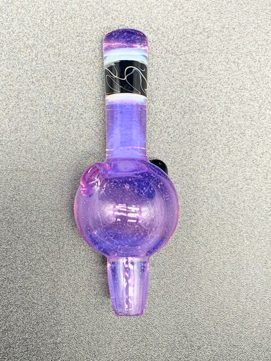 Gargamelt Glass Encalmo Purple Lilac w Scribble Tech