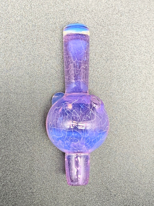 Gargamelt Glass Purple Lilac, and Lucid Scribble Tech Bubble Cap