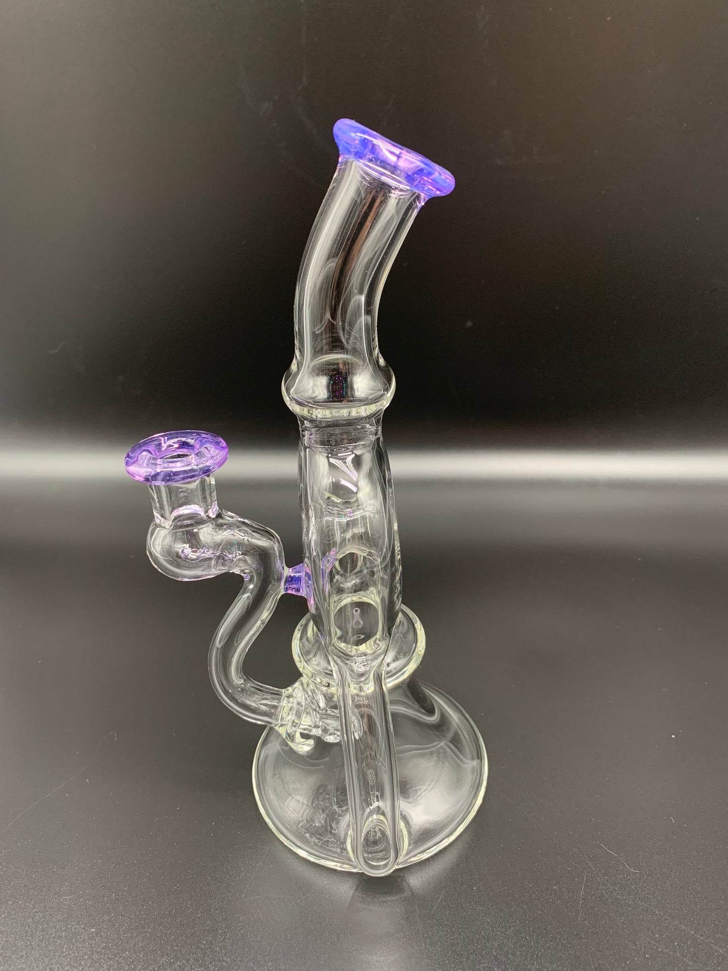 Lear Glass Neo Opal Bubble Dumper
