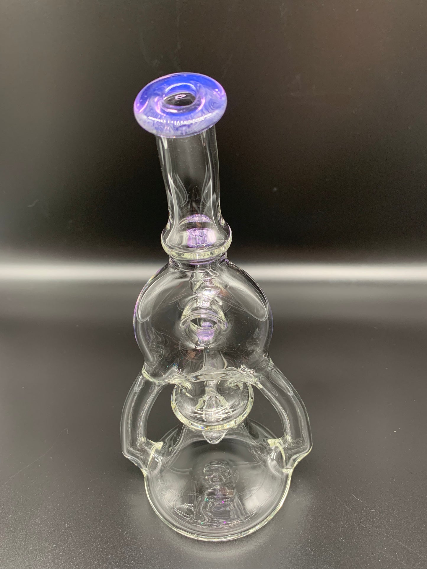 Lear Glass Neo Opal Bubble Dumper
