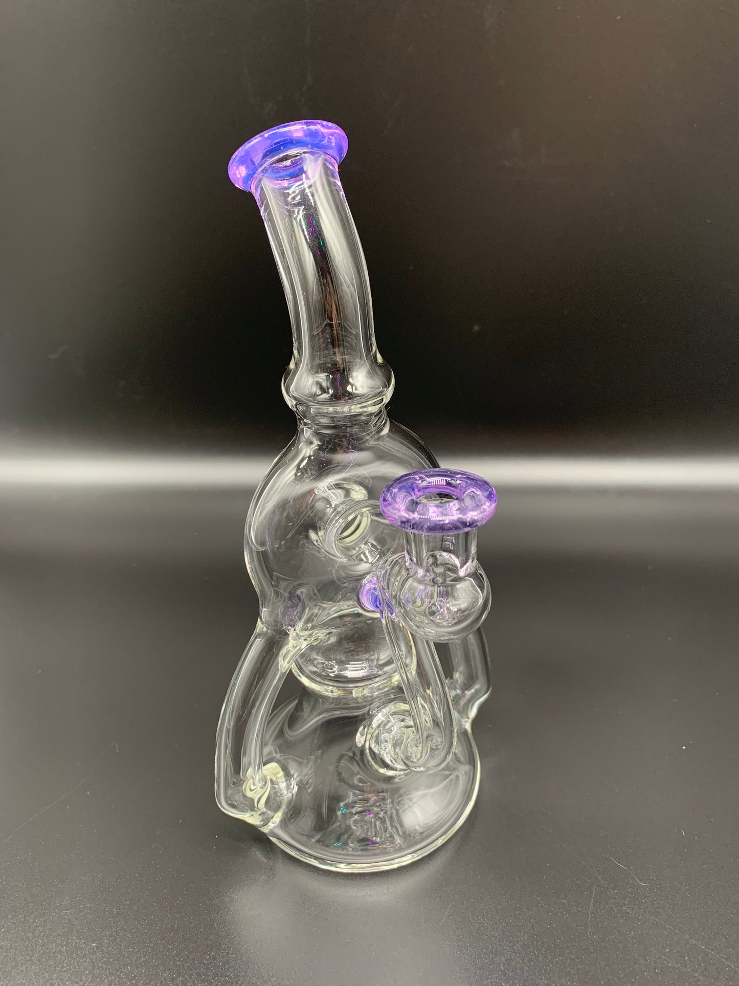 Lear Glass Neo Opal Bubble Dumper