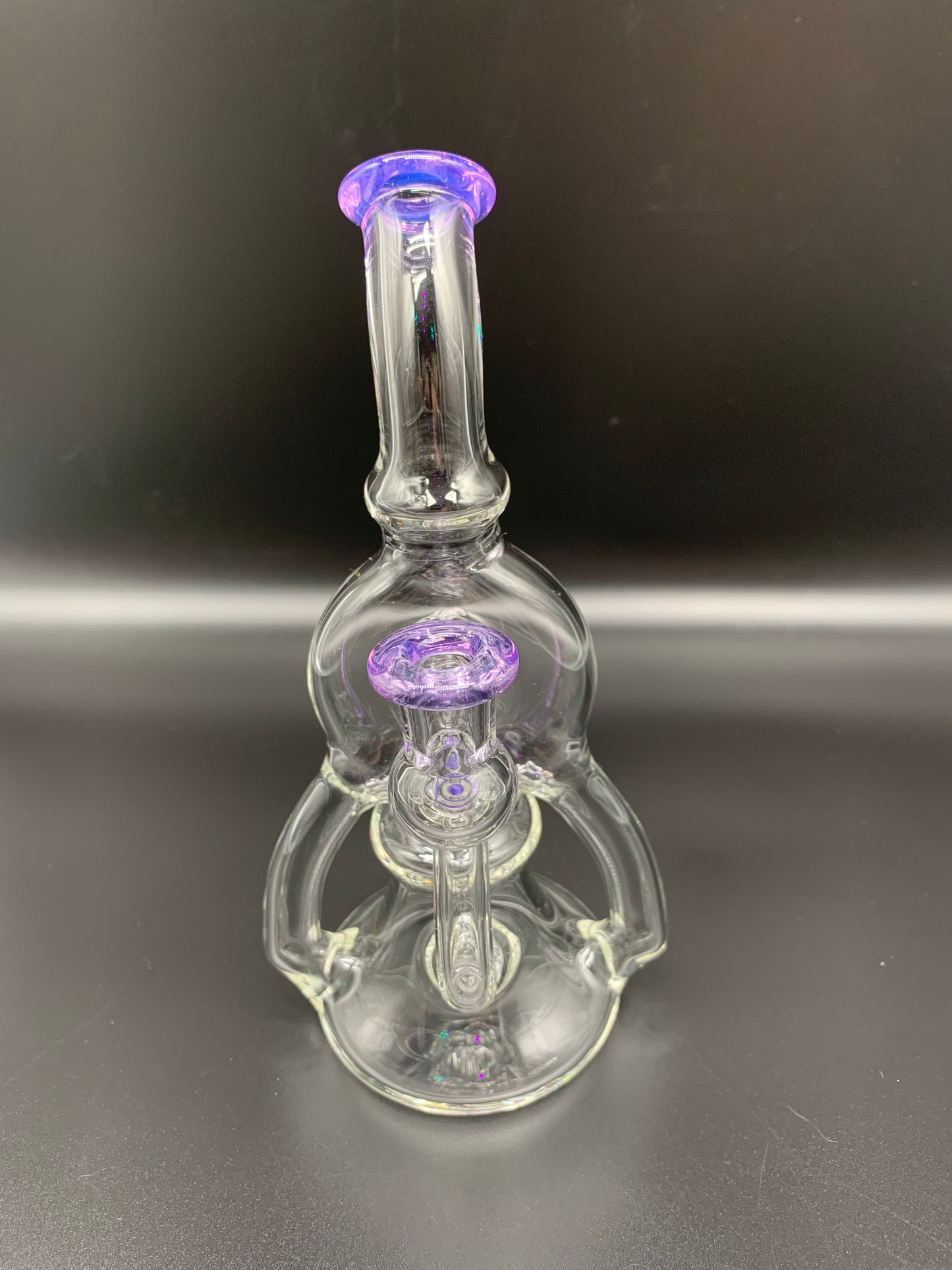 Lear Glass Neo Opal Bubble Dumper