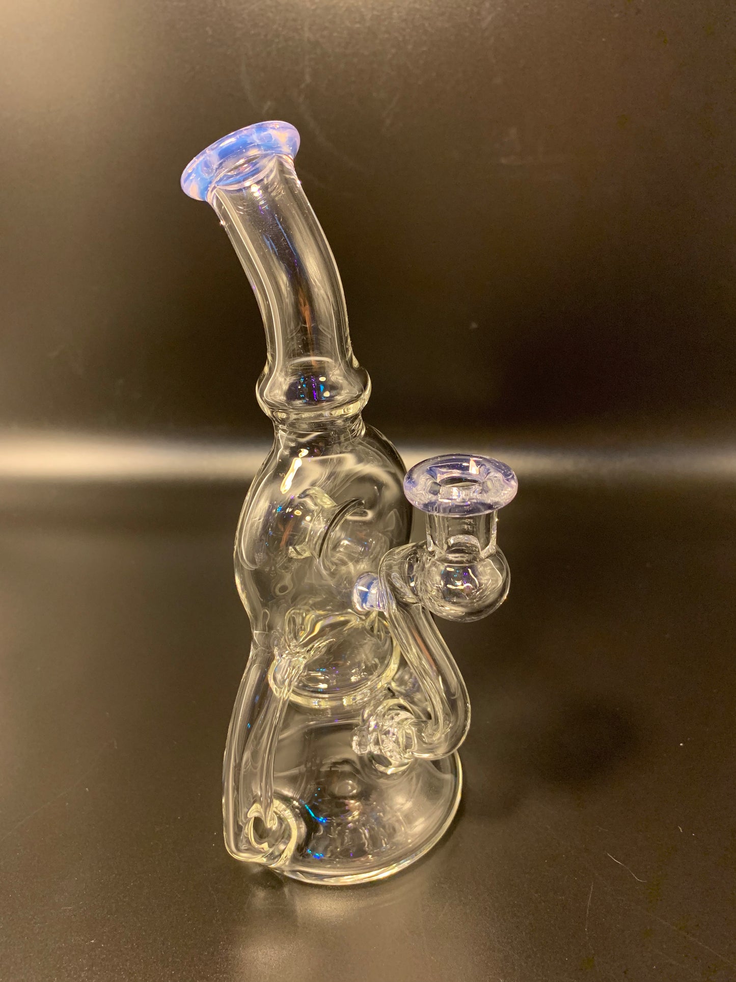 Lear Glass Neo Opal Bubble Dumper