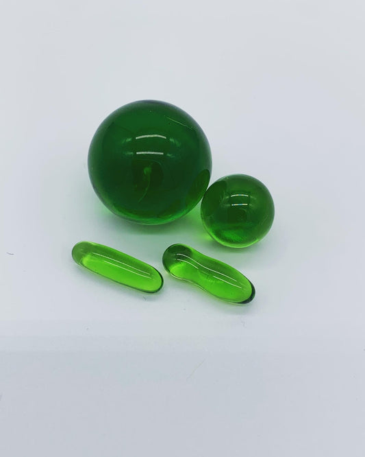 Outerlimits Glass Portland Green Slurper Set