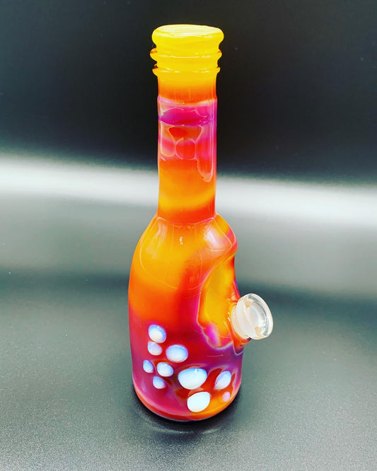 Costa Glass Serendipity Bottle Rig w Dot Accents