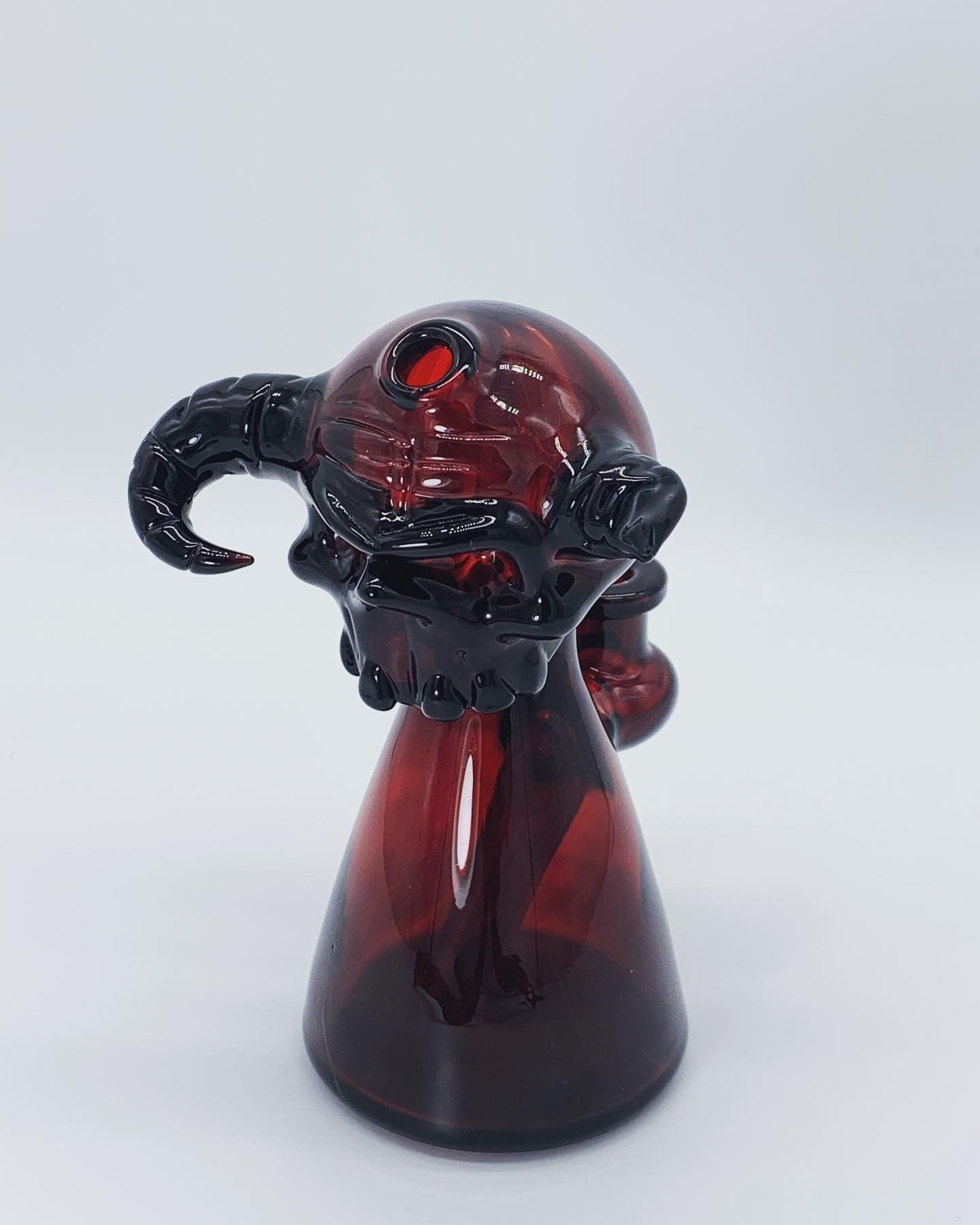 Grime Glass Pomegranate Skull Jammer