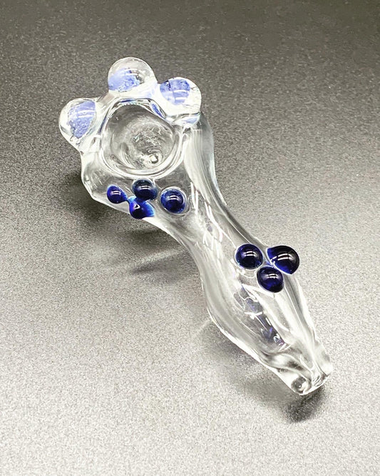 Outerlimits glass Blue dot pipe