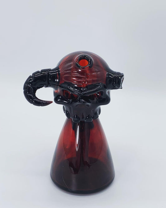 Grime Glass Pomegranate Skull Jammer